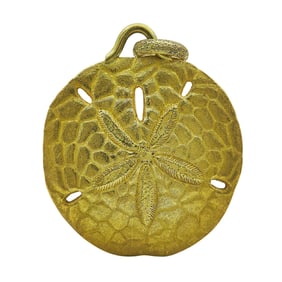 Jean Schlumberger for Tiffany & Co. 18K Yellow Gold Sand Dollar Pendant