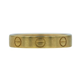 Cartier Love 18K Yellow Gold Ring Band