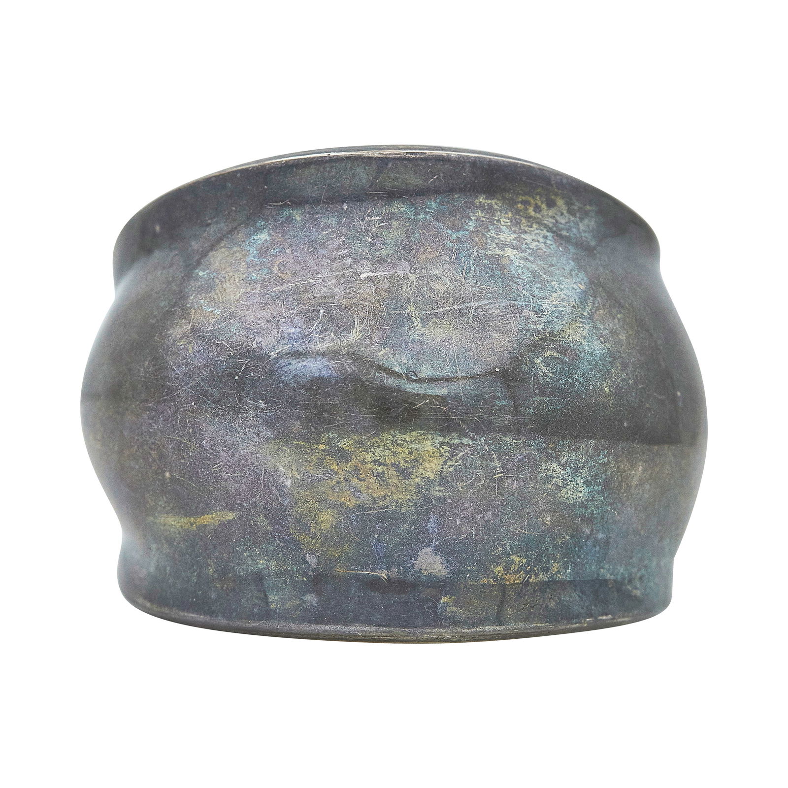 Robert Lee Morris Sterling Silver Cuff Bracelet: BRAND: Robert Lee Morris; METAL: Sterling Silver; STAMPED: RL Morris, 925; CONDITION: Pre-owned, Good; ITEM WEIGHT (GRAMS): 54.9 g; MEASUREMENTS: Will fit an approx. 6 inch wrist