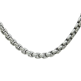 Tiffany & Co. 18K White Gold Chain Necklace