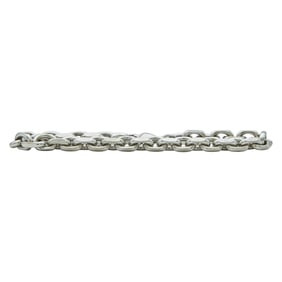 Tiffany & Co. 18K White Gold Chain Link Bracelet