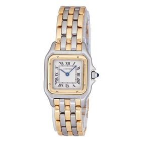 Cartier Panthere 18K Yellow Gold and Stainless Steel Watch Ref. 6692, circa 1997