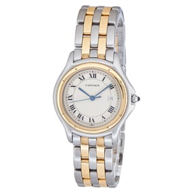 Cartier Cougar 18K Yellow Gold/SS Watch Ref. 187904, circa  1990