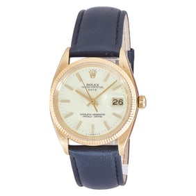 Rolex Date 14K Yellow Gold Watch Ref. 1500, circa  1979