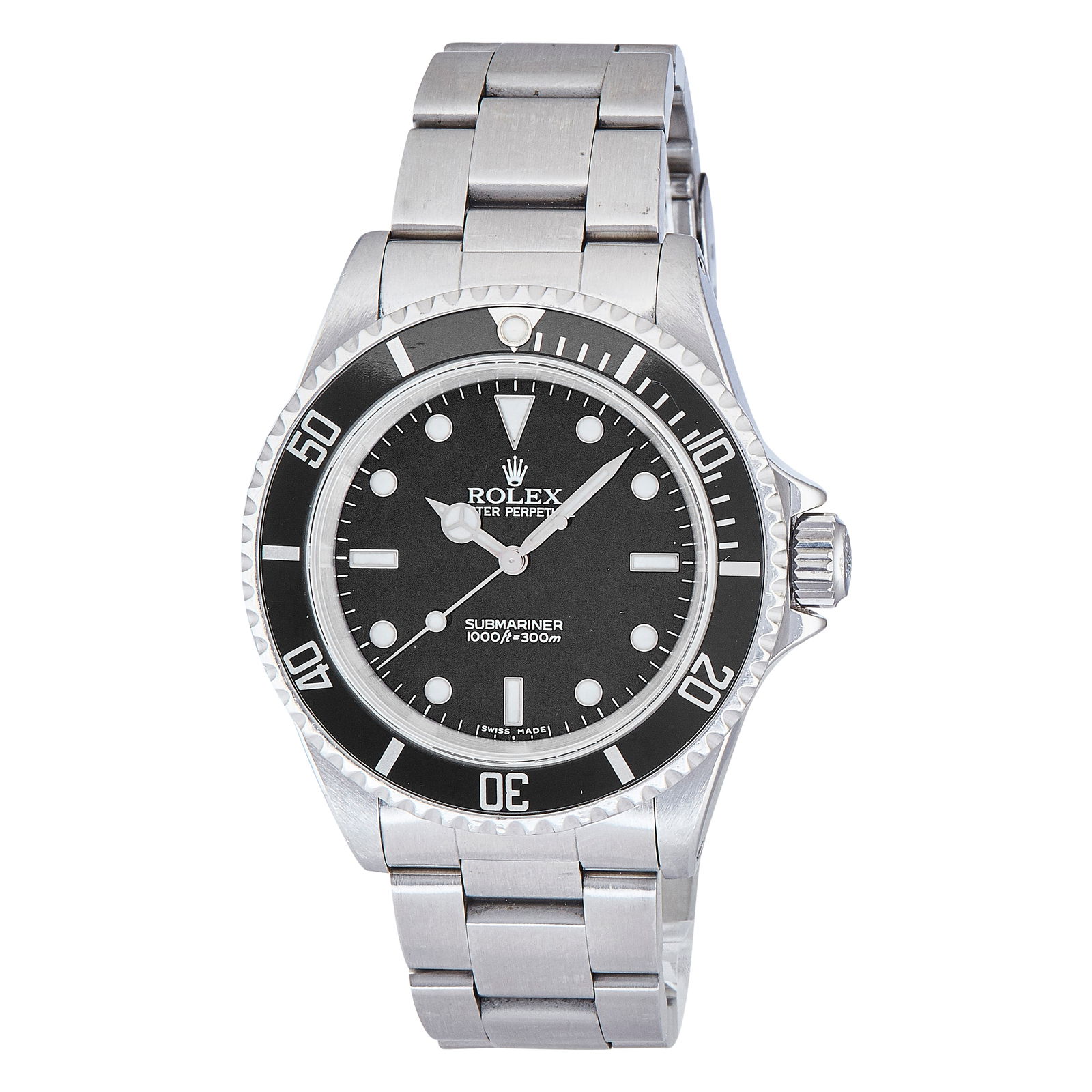 Rolex Submariner Stainless Steel Watch Ref. 14060, circa  1990 (1 of 5)