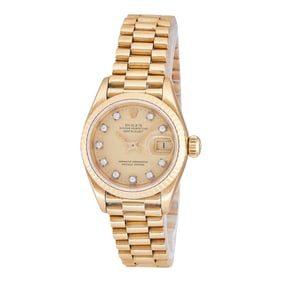 Rolex Datejust 18K Yellow Gold Watch Ref. 69178, circa 1985