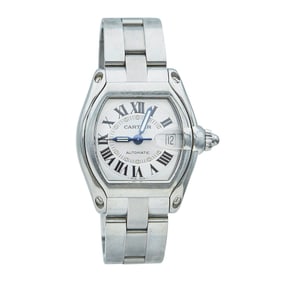 Cartier Roadster Stainless Steel Watch Ref. W62000V3/2510, circa  2010