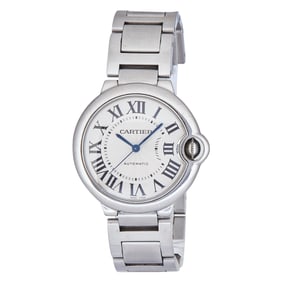 Cartier Ballon Bleu Stainless Steel Watch Ref. W6920046 / 3284, circa  2015