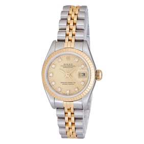 Rolex Datejust 18K Yellow Gold/SS Watch Ref. 69173, circa  1987