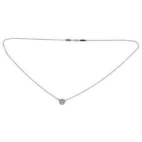 Elsa Peretti for Tiffany & Co. Diamonds by the Yard Platinum and Diamond Pendant Necklace