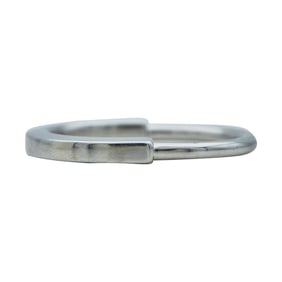 Tiffany & Co. Tiffany Lock 18K White Gold Ring Band