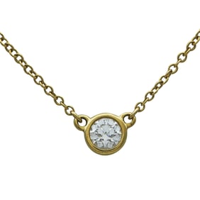 Elsa Peretti for Tiffany & Co. Diamonds By The Yard 18K Yellow Gold Diamond Pendant Necklace
