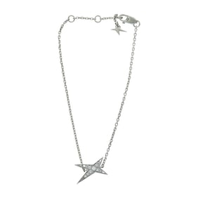 Mauboussin French Valentine 18K White Gold and Diamond Bracelet