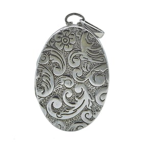 Monica Rich Kosann Sterling Silver Oval Locket