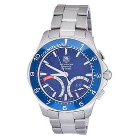 Tag Heuer Aqua Racer Stainless Steel Watch Ref. CAF7110, circa 2015