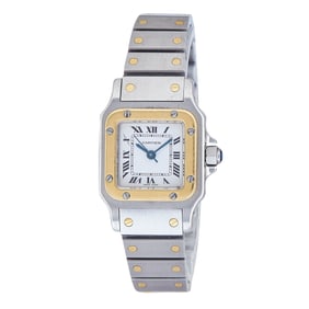 Cartier Santos Galbee 18K Yellow Gold/SS Watch Ref. 0902, circa 1985