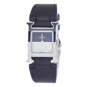 Hermès Heure H Stainless Steel Watch Ref. HH1.233, circa 2023