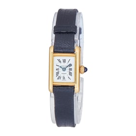Cartier Tank 18K Yellow Gold Watch Ref. 60034, circa 1980