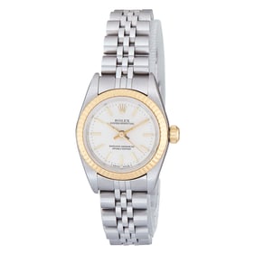 Rolex Oyster Perpetual 18K Yellow Gold/SS Watch Ref. 76193, 2002