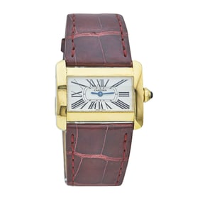 Cartier Tank Divan Mini 18K Yellow Gold Watch Ref. W6300356, circa 2005
