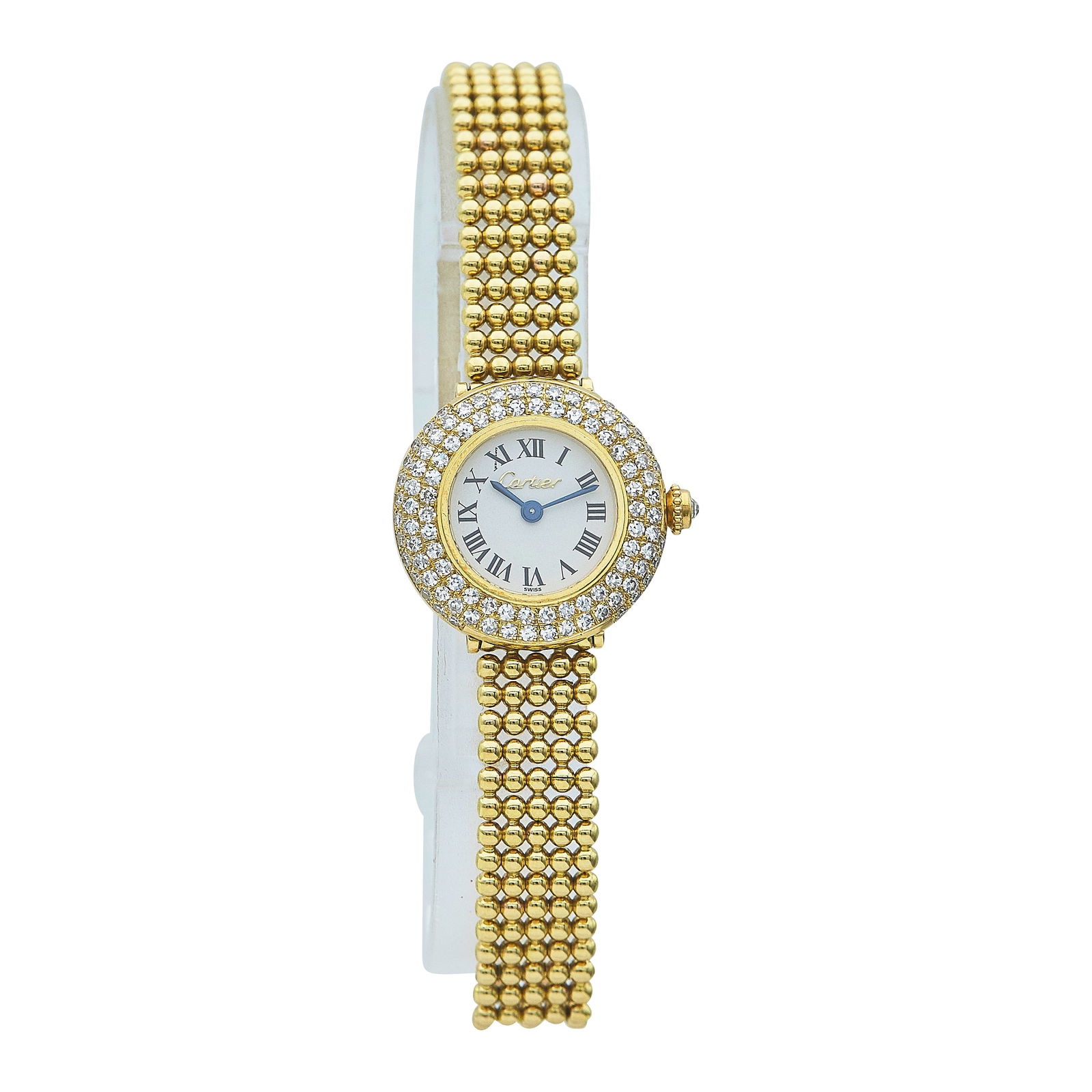 Cartier Colisée 18K Yellow Gold Diamond Watch Ref. 20030,  1987 (1 of 6)
