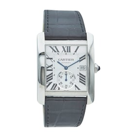 Cartier Tank Stainless Steel Watch Ref. W5330003, circa 2018