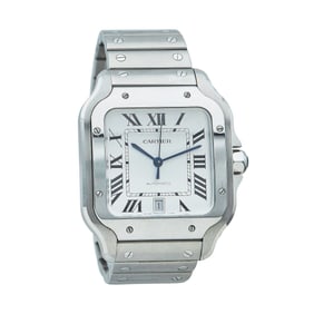 Cartier Santos Stainless Steel Watch Ref. WSSA0018, 2024