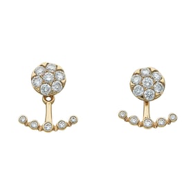 Cartier Étincelle de Cartier 18K Rose Gold and Diamond Earrings