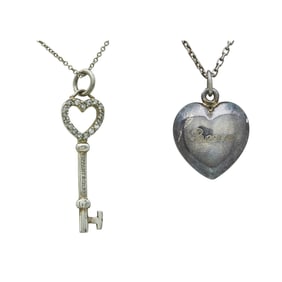 Set of Two Pendant Necklaces