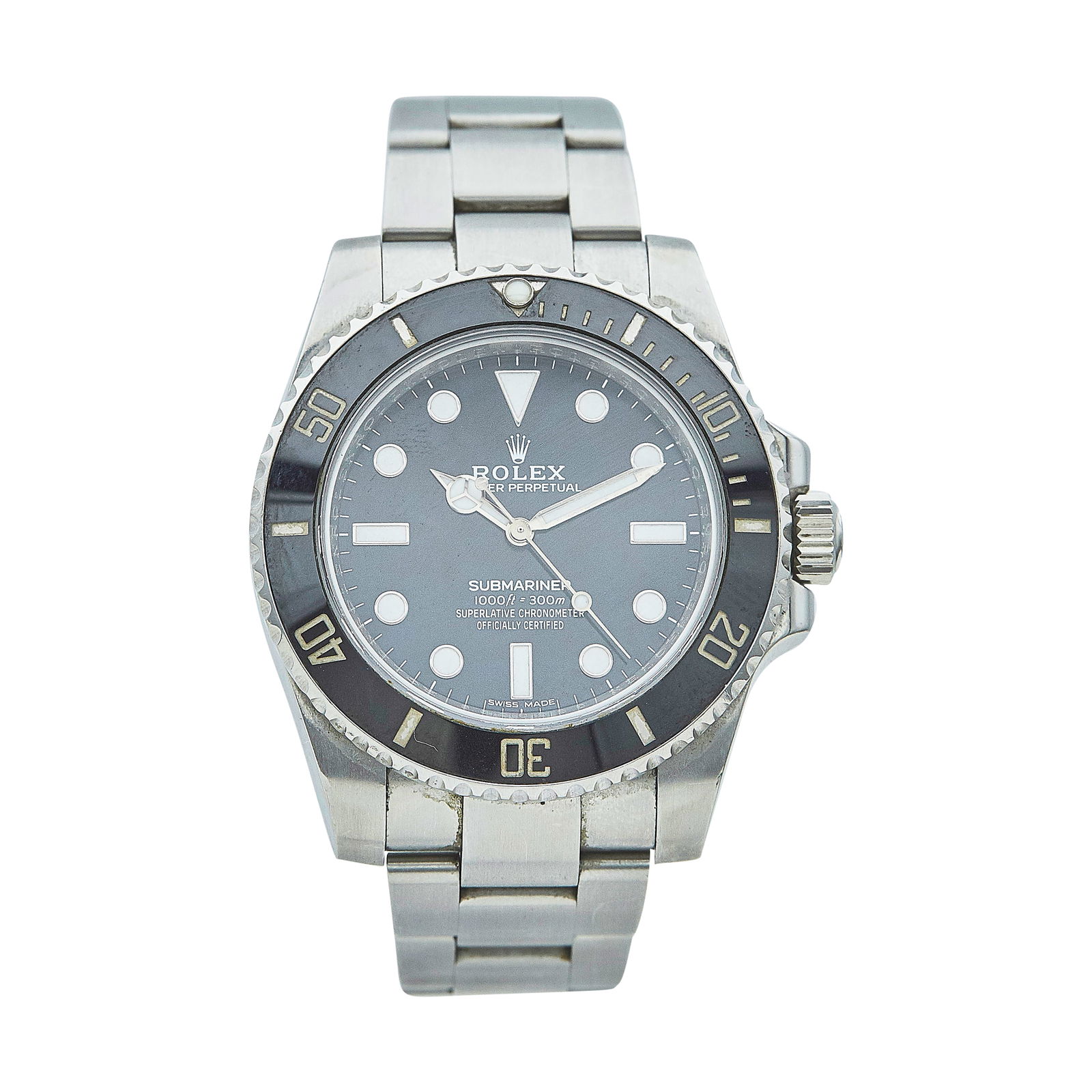 Rolex Submariner Stainless Steel Watch Ref. 114060, circa 2010 (1 of 5)