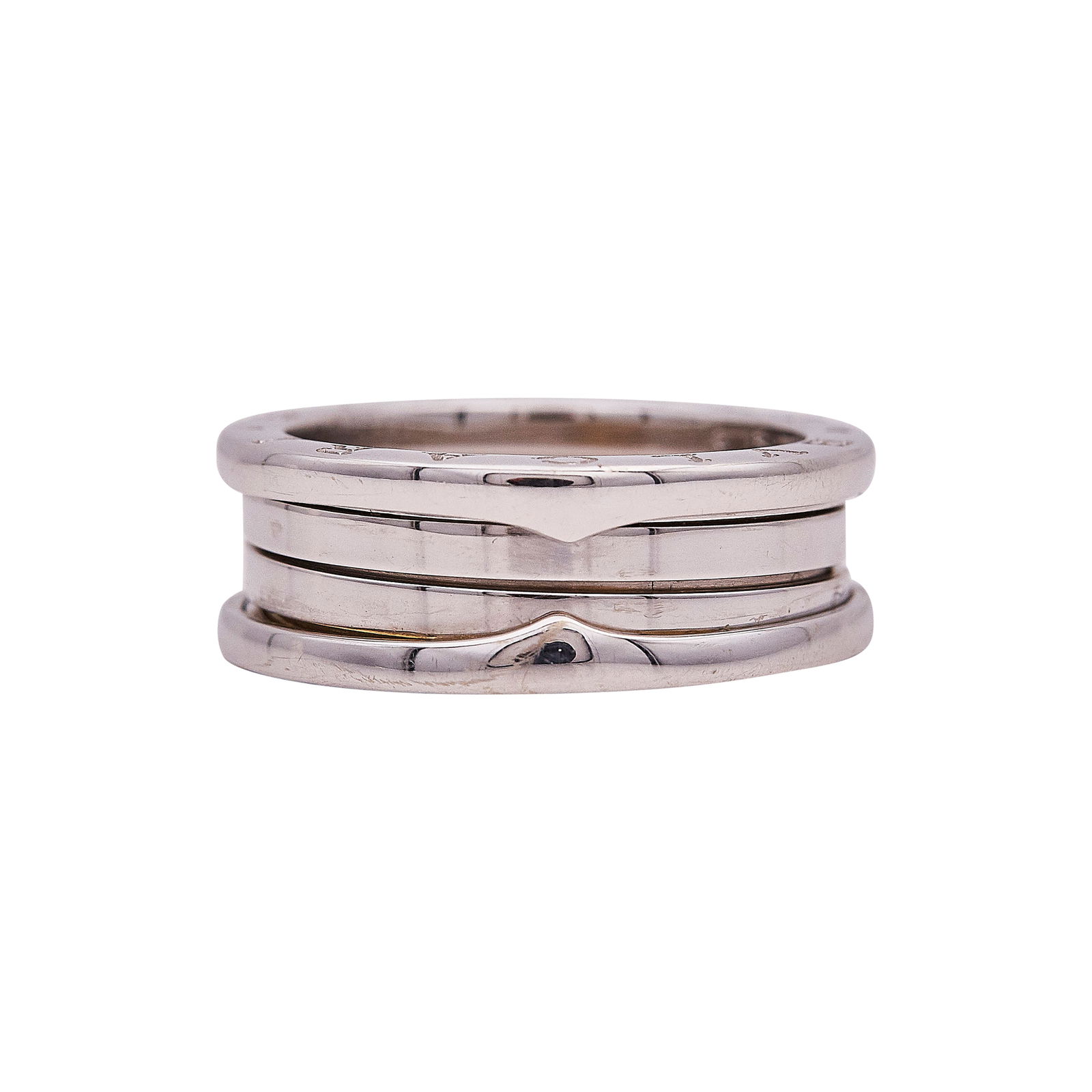 Bulgari B.zero1 18K White Gold Band Ring (1 of 4)