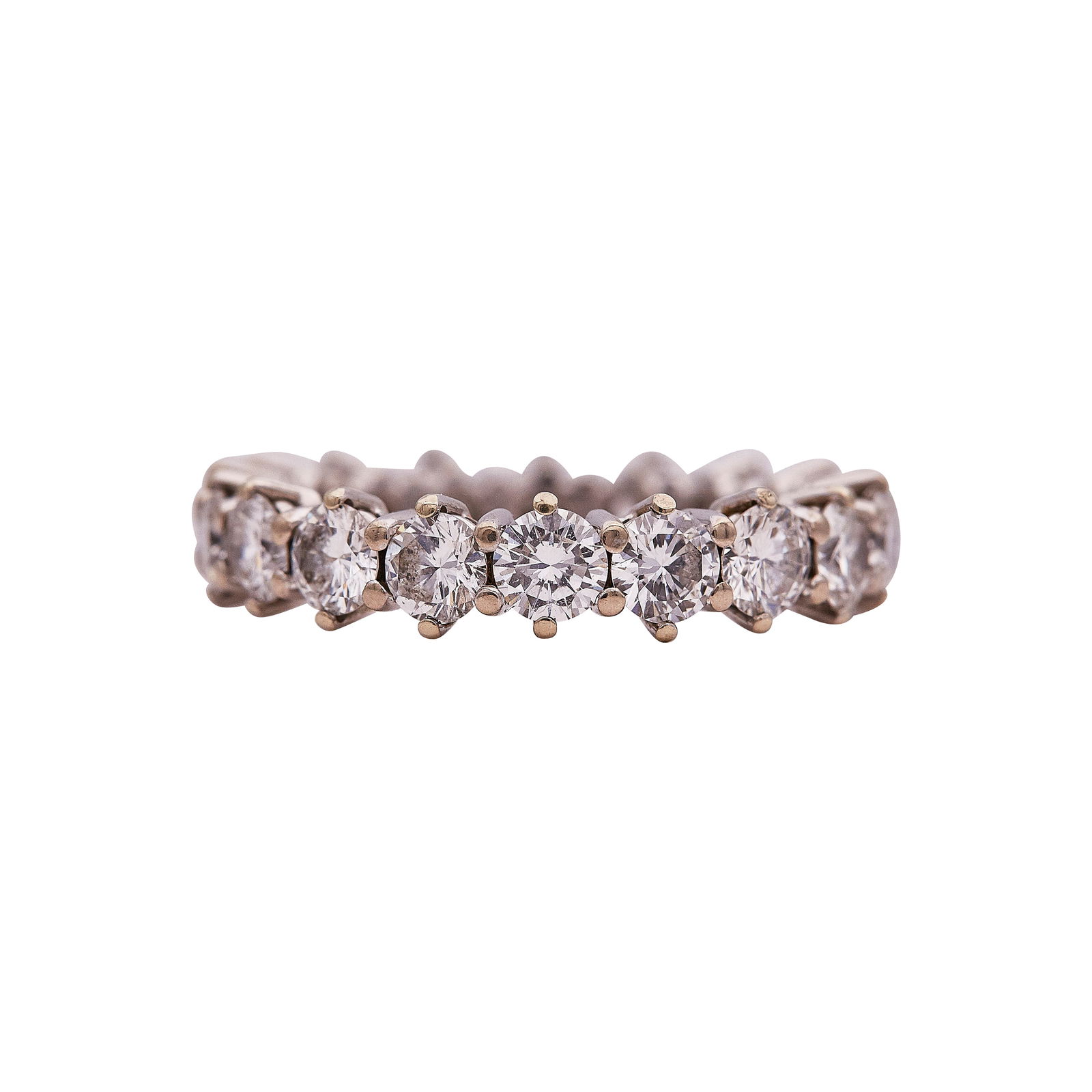 18K White Gold and Approx. 4.50 Carat Diamond Eternity Band (1 of 2)