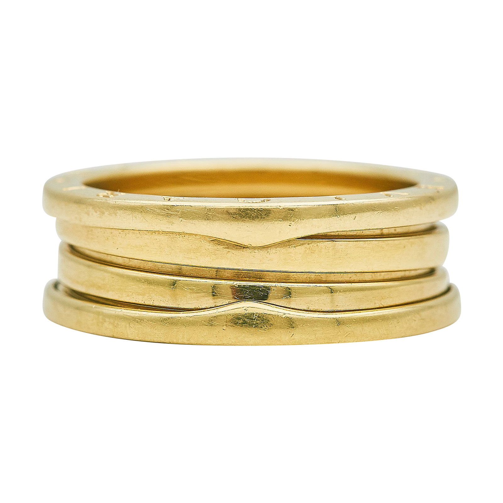 Bvlgari Bulgari B.zero1 18K Yellow Gold Band Ring (1 of 3)