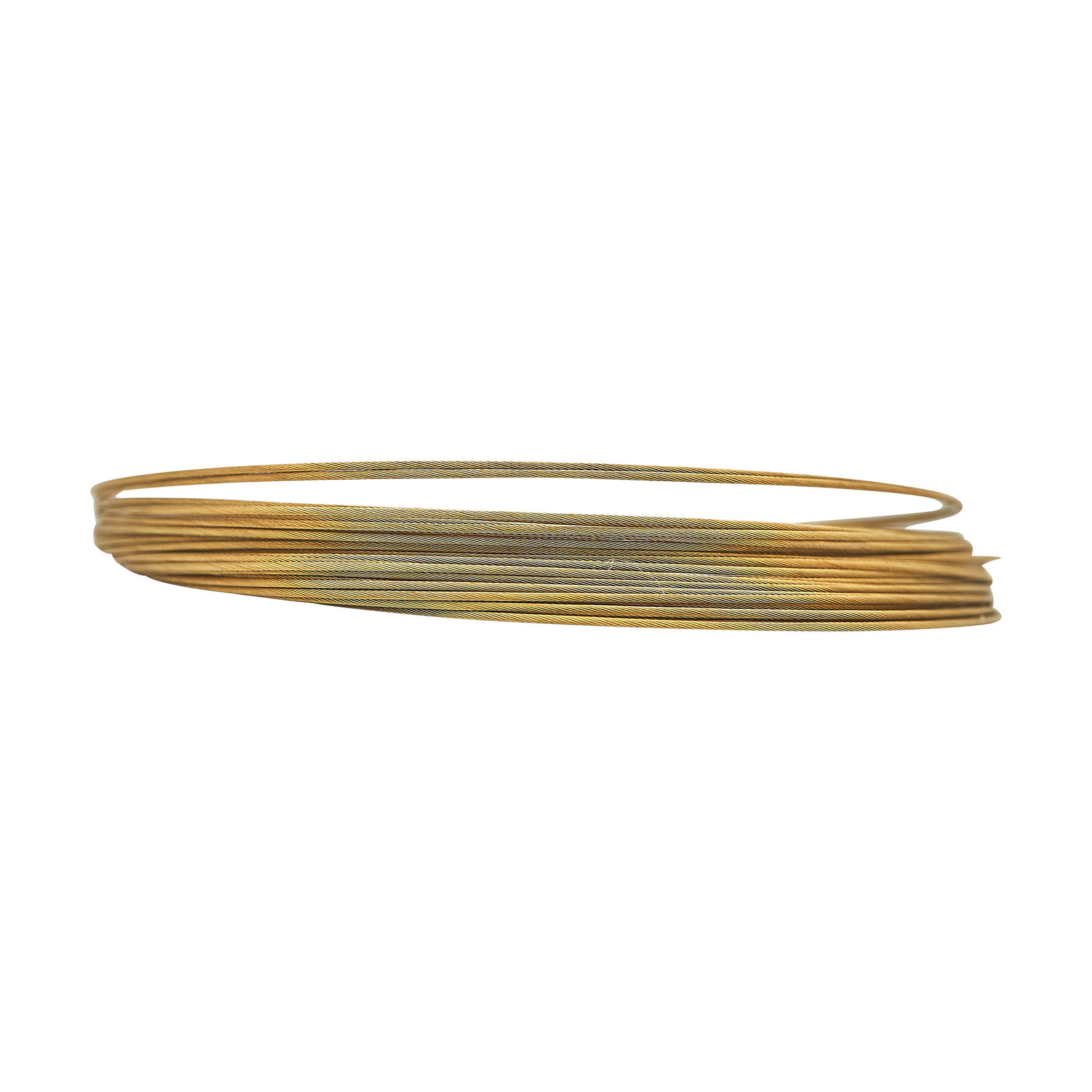 Tiffany & Co. 18K Yellow Gold Multistrand Wire Bracelet: BRAND: Tiffany & Co.; METAL: 18K Yellow Gold; STAMPED: TIFFANY & CO 750 GERMANY; CONDITION: Pre-owned, Very Good; ITEM WEIGHT (GRAMS): 20.13 g; MEASUREMENTS: Bracelet measures approx. 6.75 inches in l