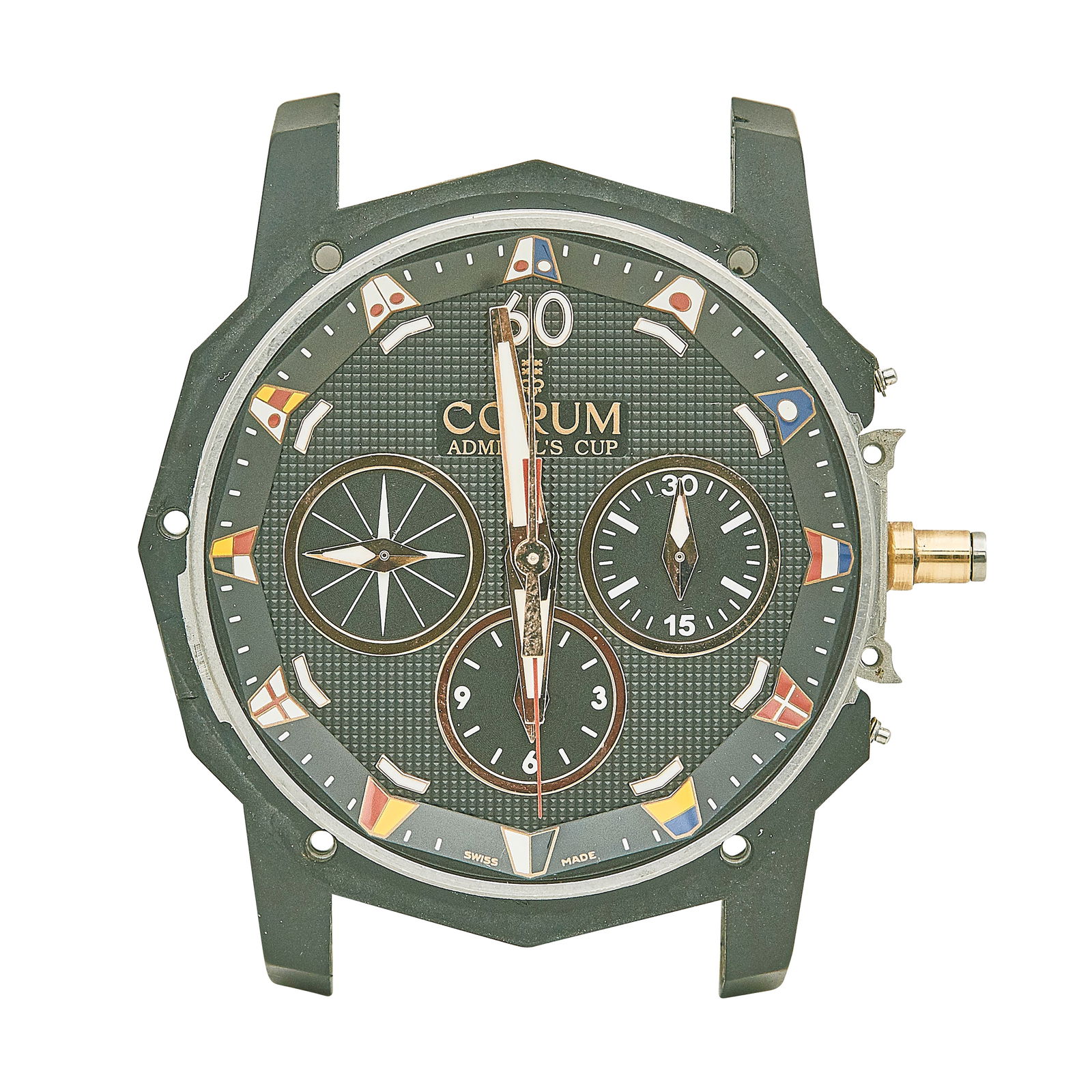 Corum Admirals Cup Stainless Steel Watch Movement Ref. 01.0008, circa 2007 (1 of 4)