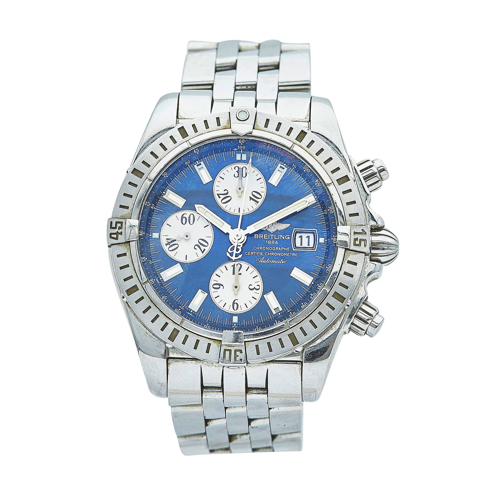 Breitling Chronomat Stainless Steel Watch Ref. A13356, 2006 (1 of 6)