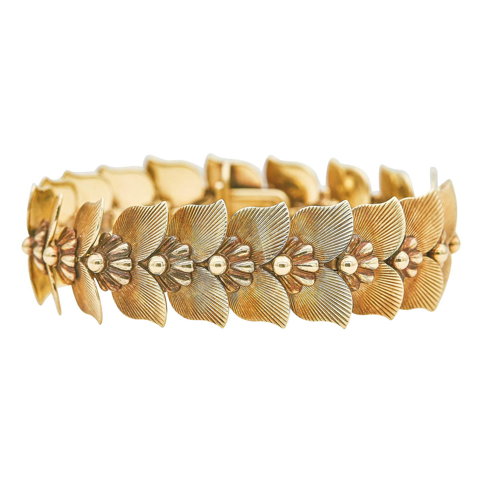 Retro Tiffany & Co. 14K Yellow Gold Link Bracelet (1 of 3)