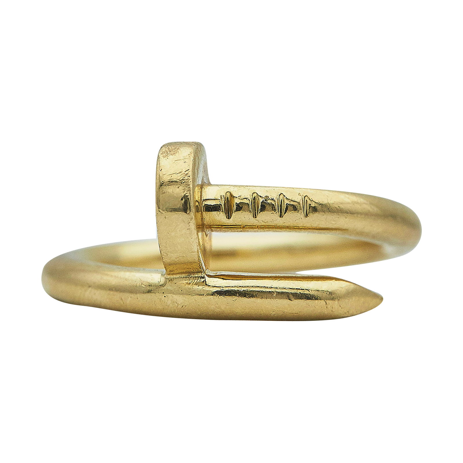 Cartier Juste un Clou Classic Model 18K Yellow Gold Ring (1 of 4)