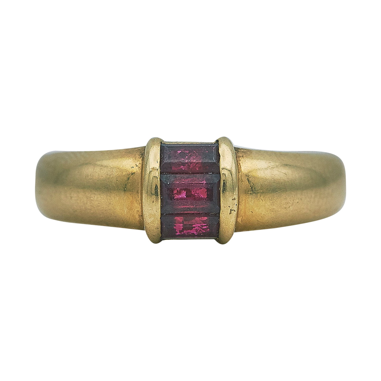 Tiffany & Co. 18K Yellow Gold and Ruby Ring (1 of 4)