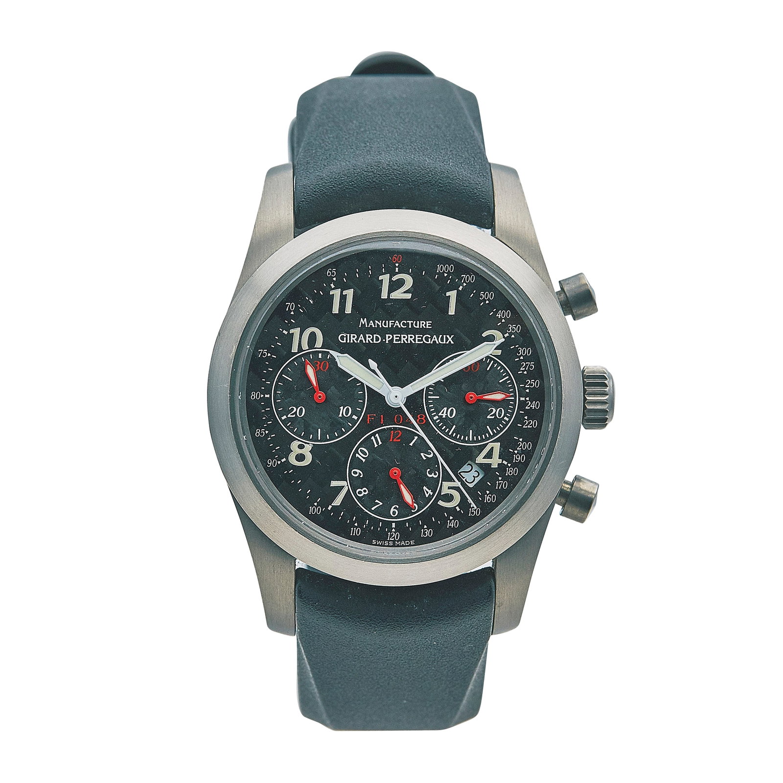 Girard Perregaux Limited Edition Ferrari Chronograph Titanium Watch Ref. 4955, circa 2010 (1 of 5)