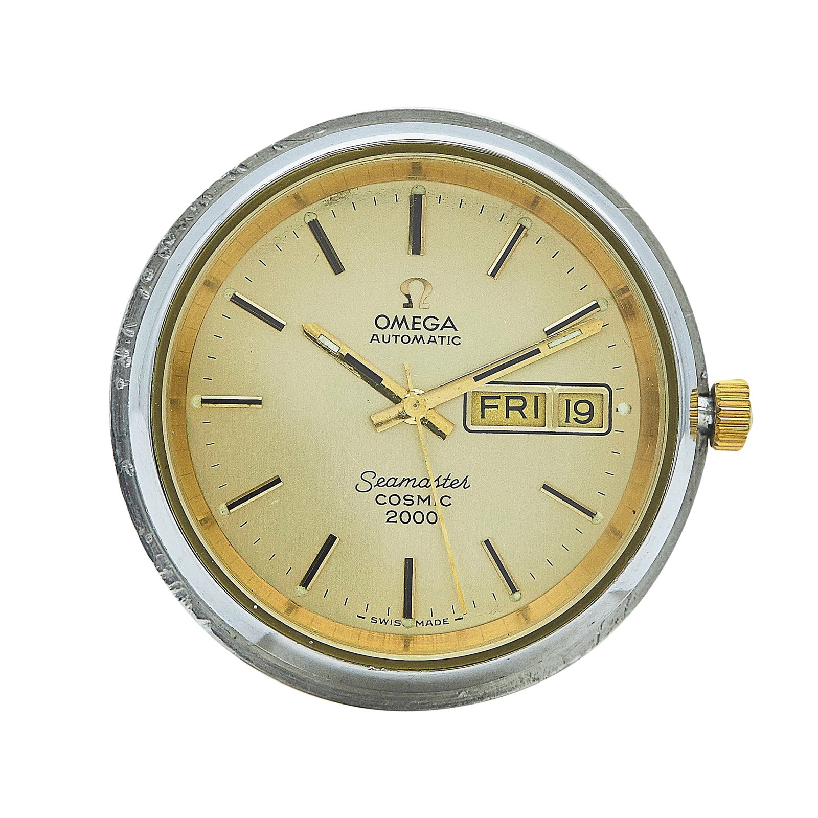 Omega Seamaster Cosmic 2000 Stainless Steel Watch Ref. 166.129, circa 1970 (1 of 5)