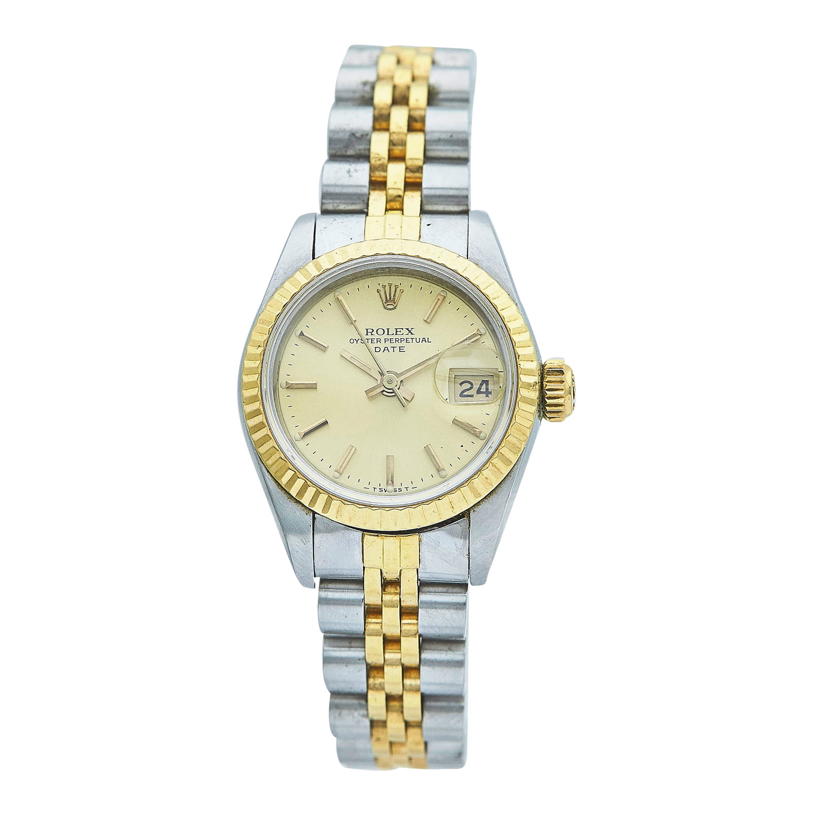 Rolex Datejust 18K Yellow Gold/SS Watch Ref. 69173, circa 1990 (1 of 6)