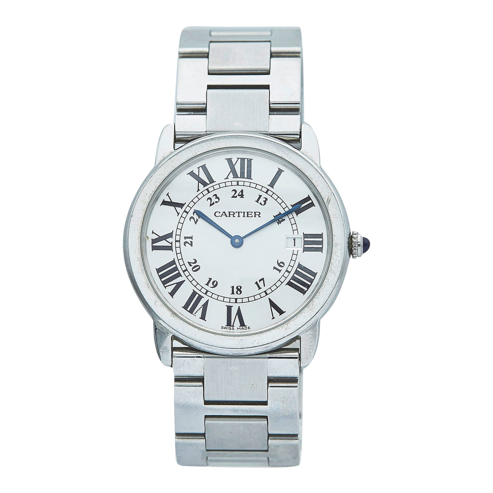 Cartier Ronde Solo de Cartier Stainless Steel Watch Ref. W6701005, circa 2013 (1 of 6)