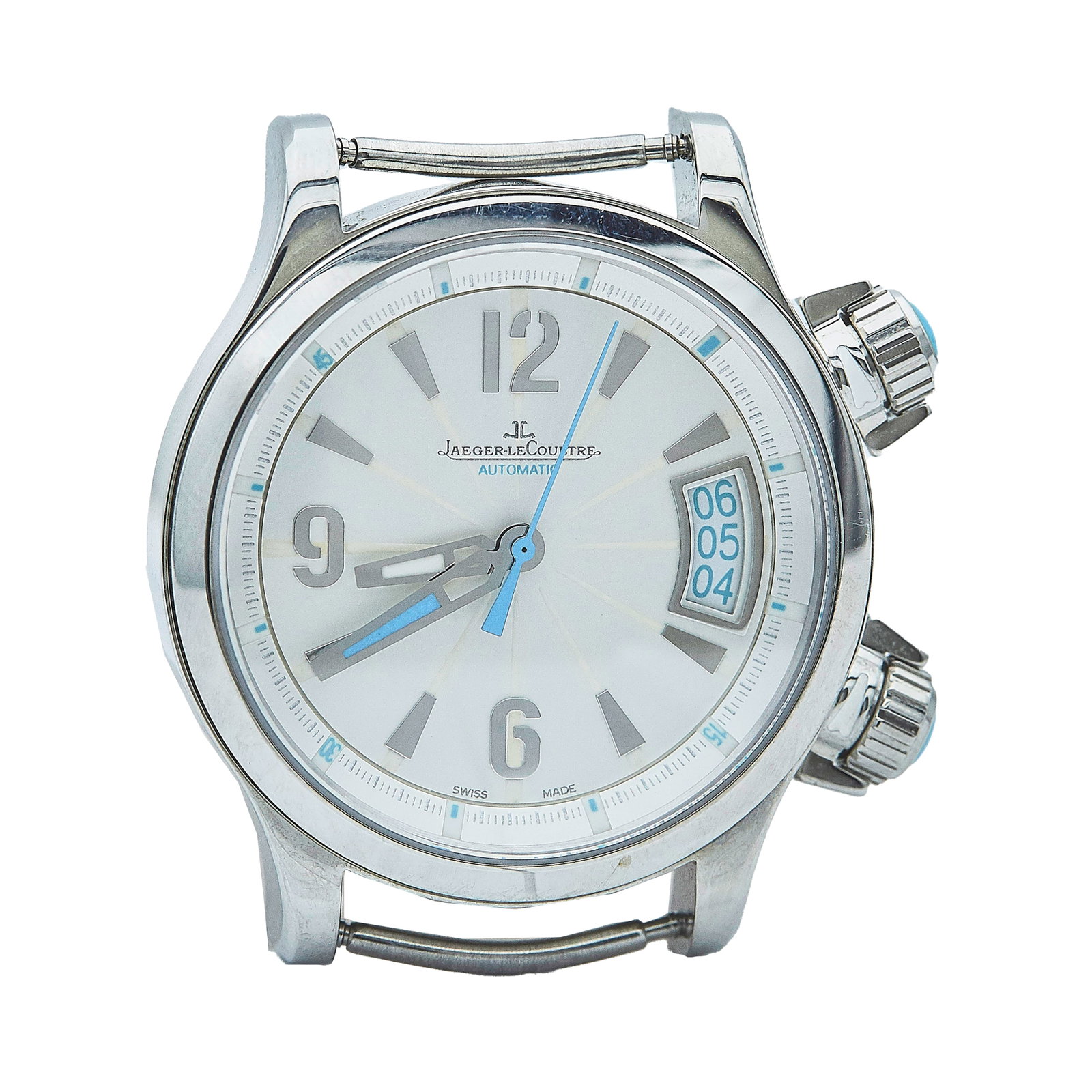 Jaeger-LeCoultre Master Compressor Stainless Steel Watch Head & Buckles Ref. 148.8.37, 2007 (1 of 6)