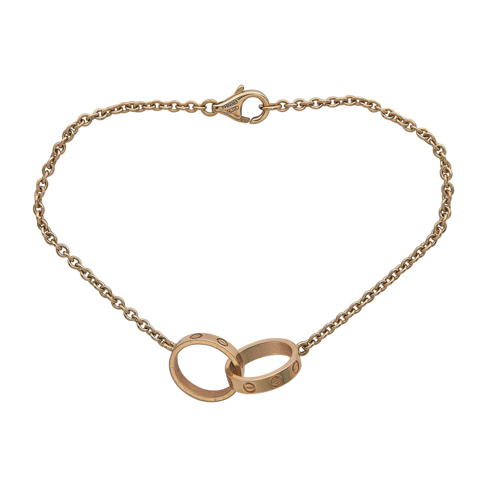 Cartier Love 18K Rose Gold Bracelet (1 of 3)