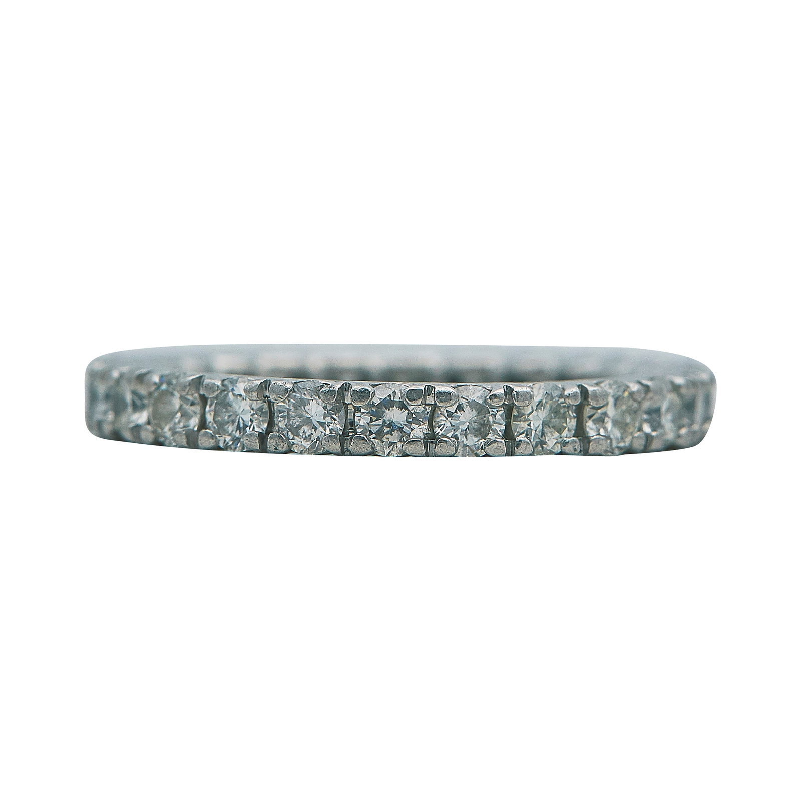 Chris Aire Platinum and Diamond Eternity Band Ring (1 of 3)