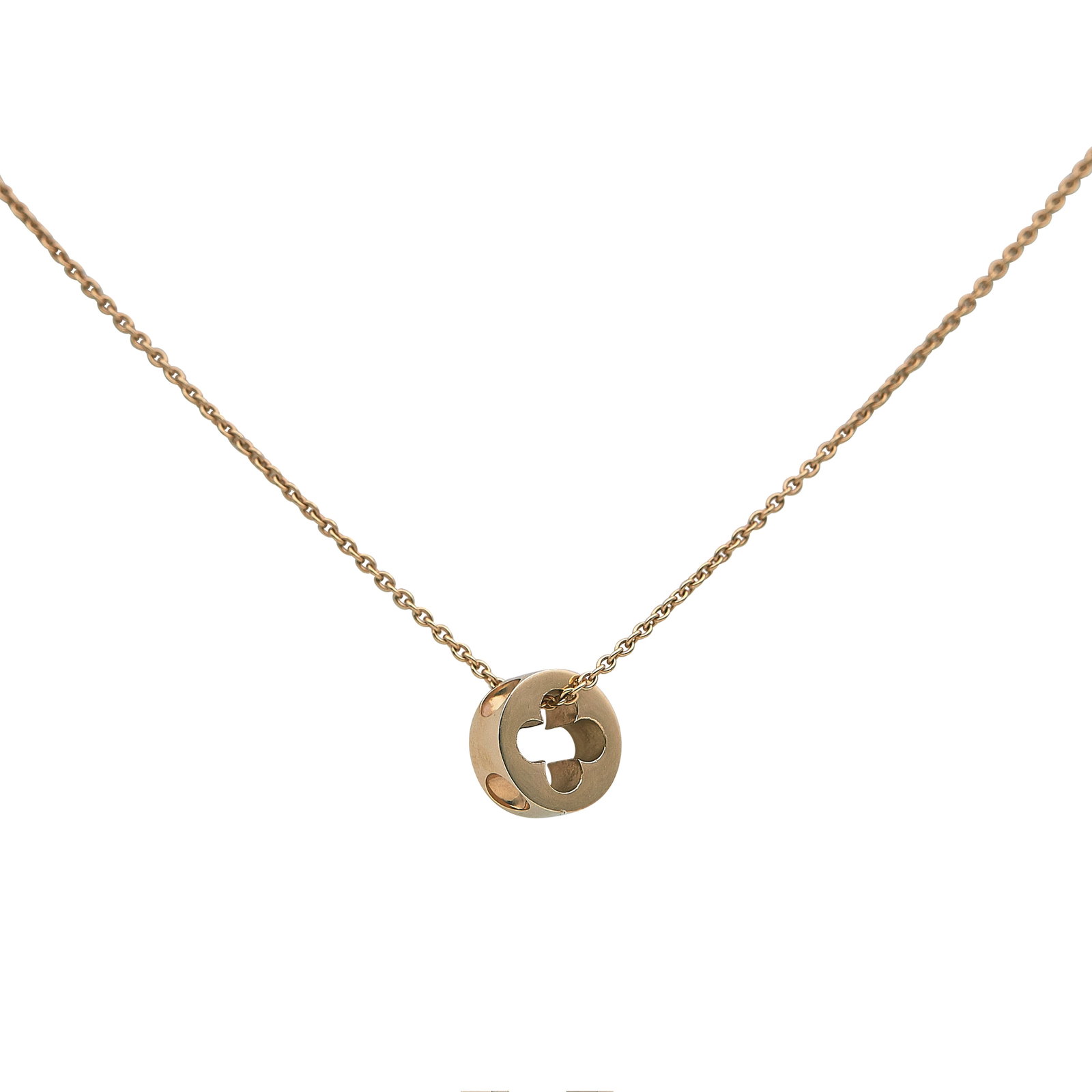 Louis Vuitton Empreinte 18K Rose Gold Pendant Necklace (1 of 4)