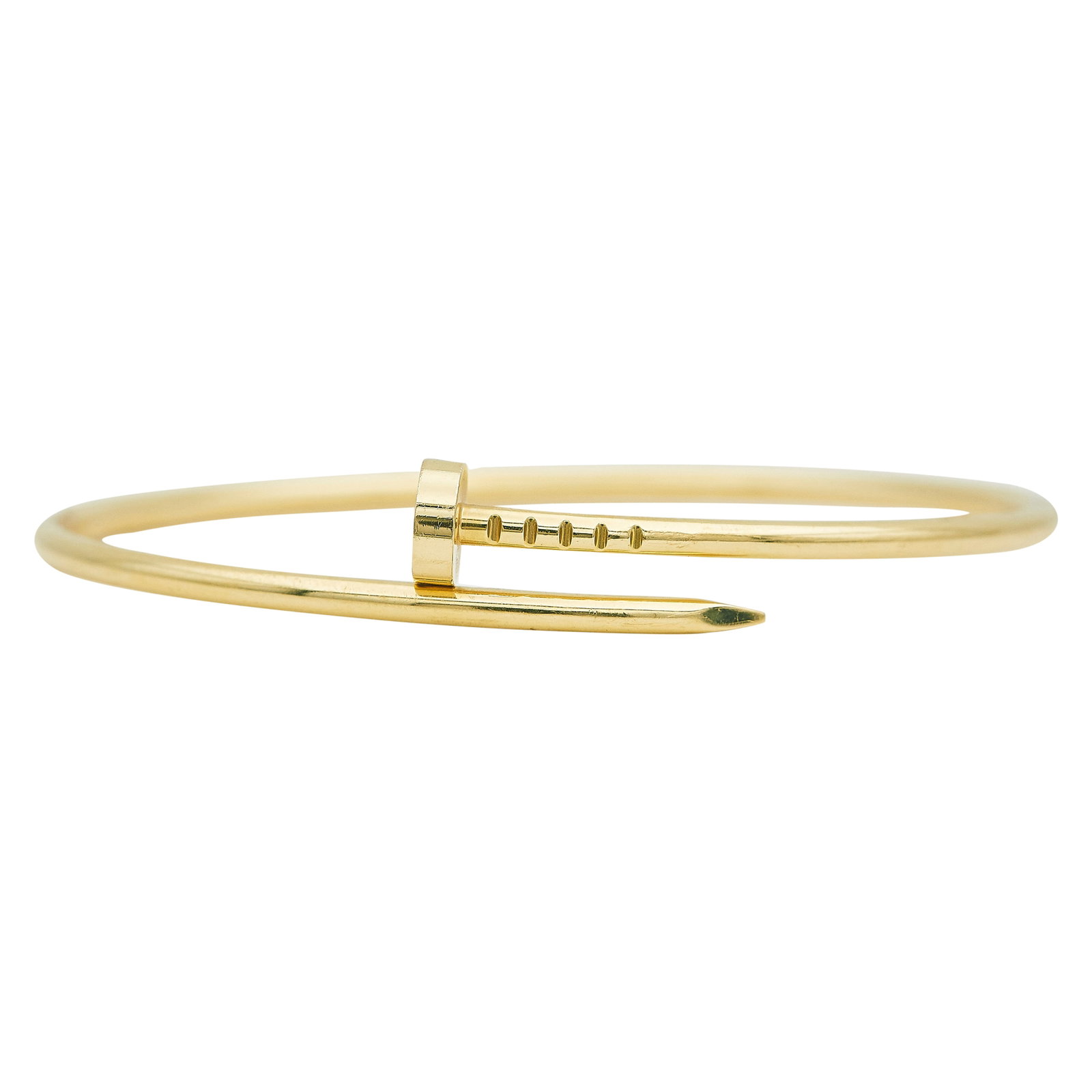 Cartier Juste un Clou Small Model 18K Yellow Gold Bangle Bracelet (1 of 3)