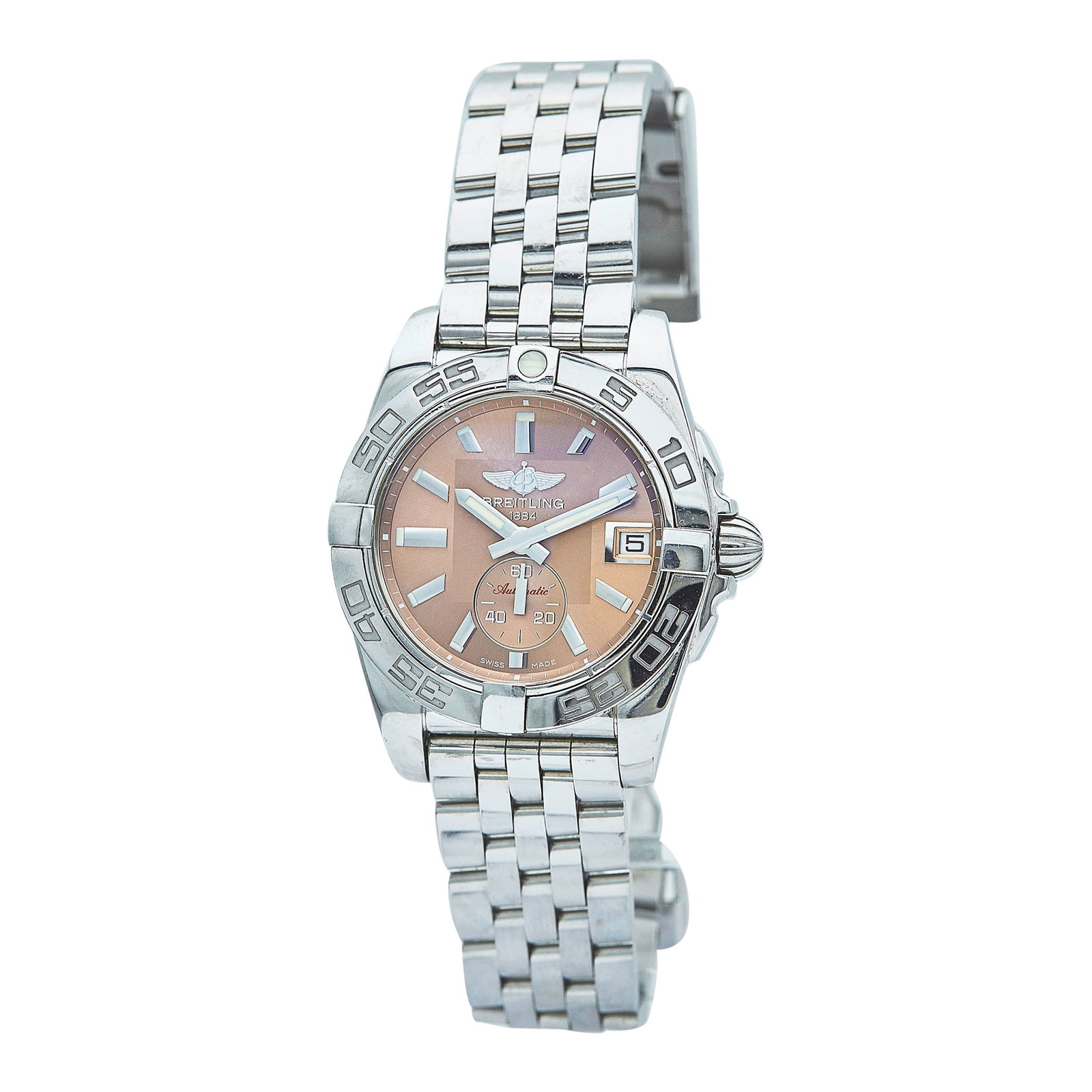 Breitling Galactic Stainless Steel Watch Ref. A37330, circa 2010 (1 of 5)