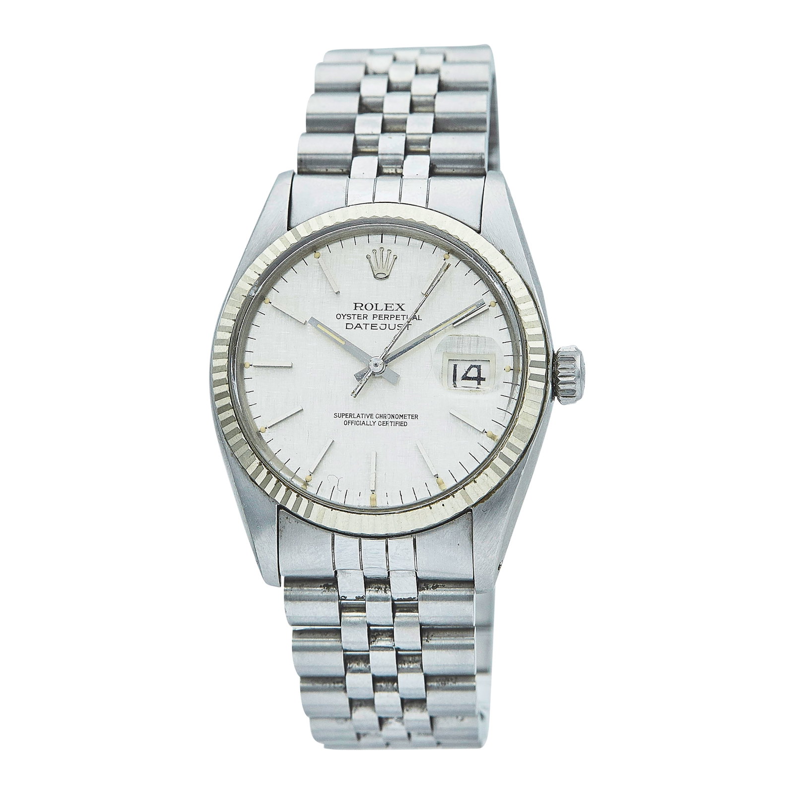 Rolex Datejust 18K White Gold/SS Watch Ref. 16014, circa 1979 (1 of 5)